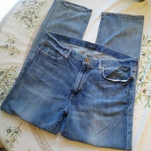 Lucky Brand Mens 363 Vintage Straight Jeans 36x30